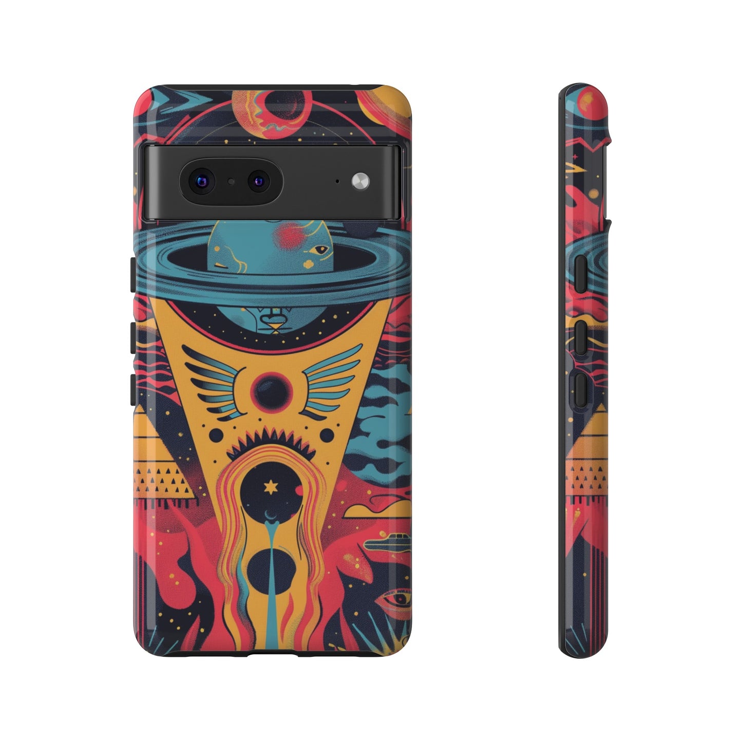 Cosmic Journey Space and Time Phone Case