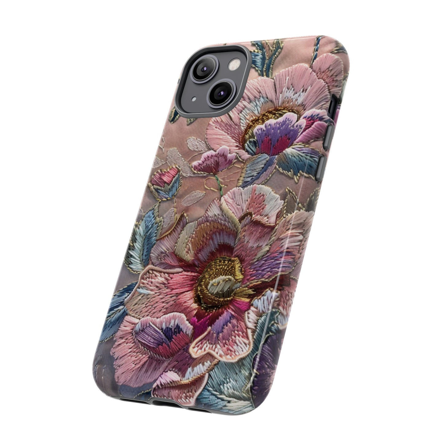 Coquette Embroidery Aesthetic Floral iPhone 14 Case