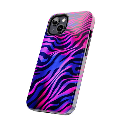 Wild Illusion: Trippy Tiger Stripes Mystique | Dynamic iPhone Case