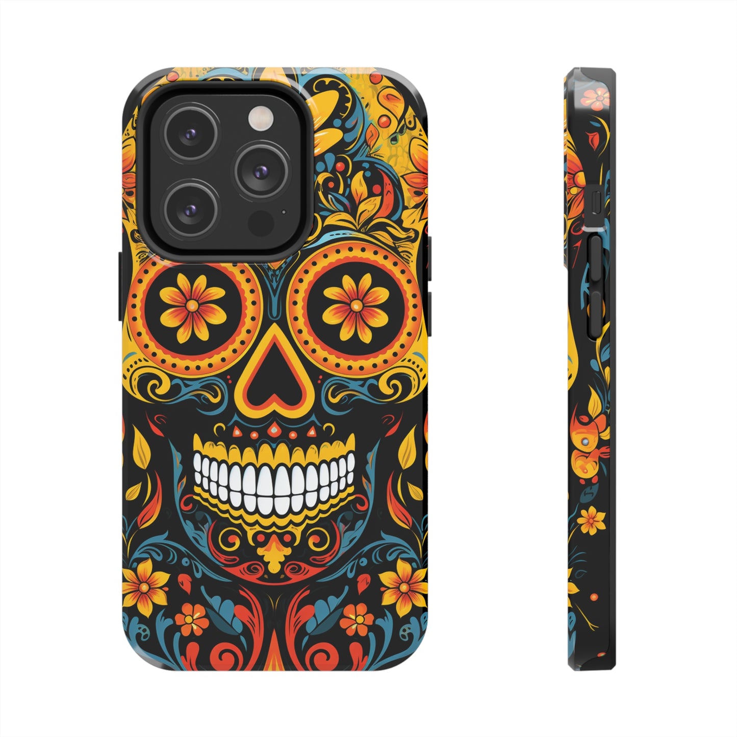 Sugar Skull iPhone Case | Dia de los Muertos Design for Apple iPhone