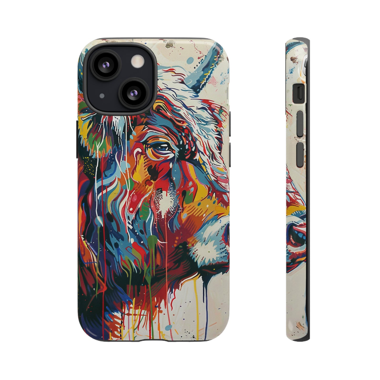 Whole Lotta Bull Abstract Phone Case