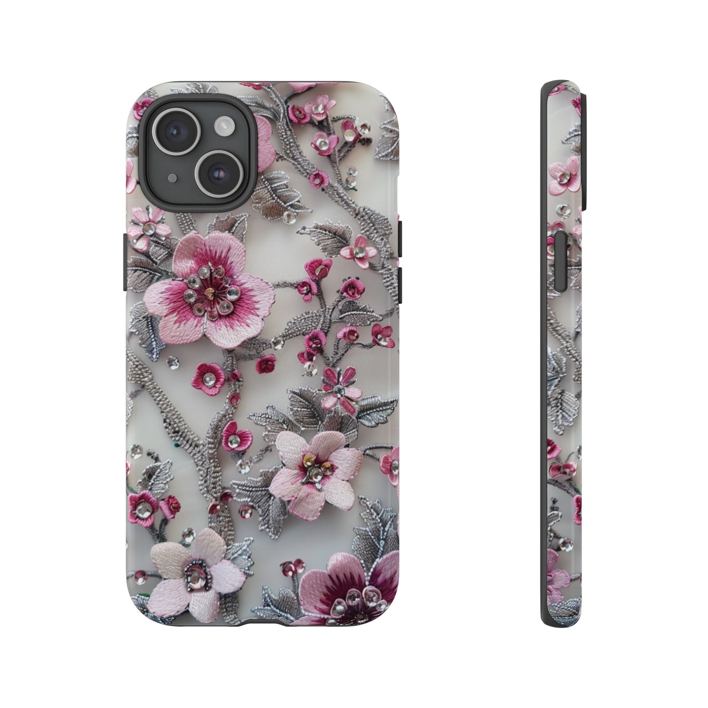 Coquette Aesthetic Floral Art iPhone 12 Case