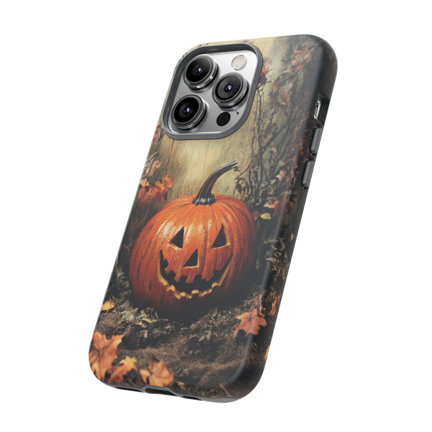 Vintage Style Halloween Jack-o'-Lantern Phone Cover