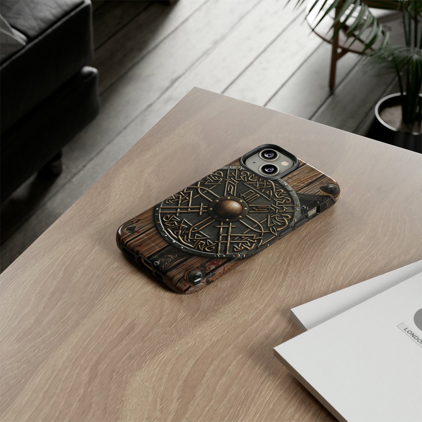 Viking Battle Shield Phone Case