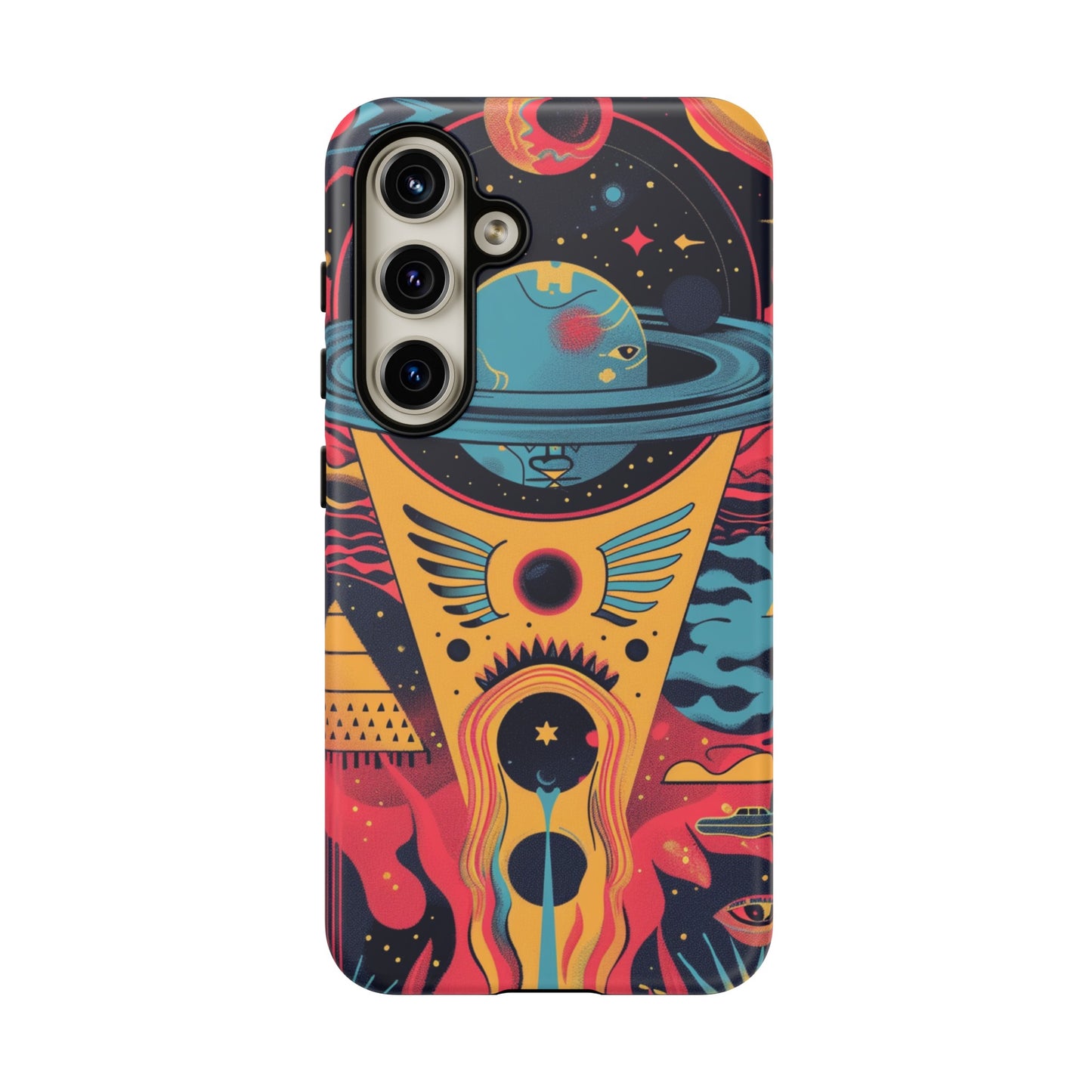 Cosmic Journey Space and Time Phone Case