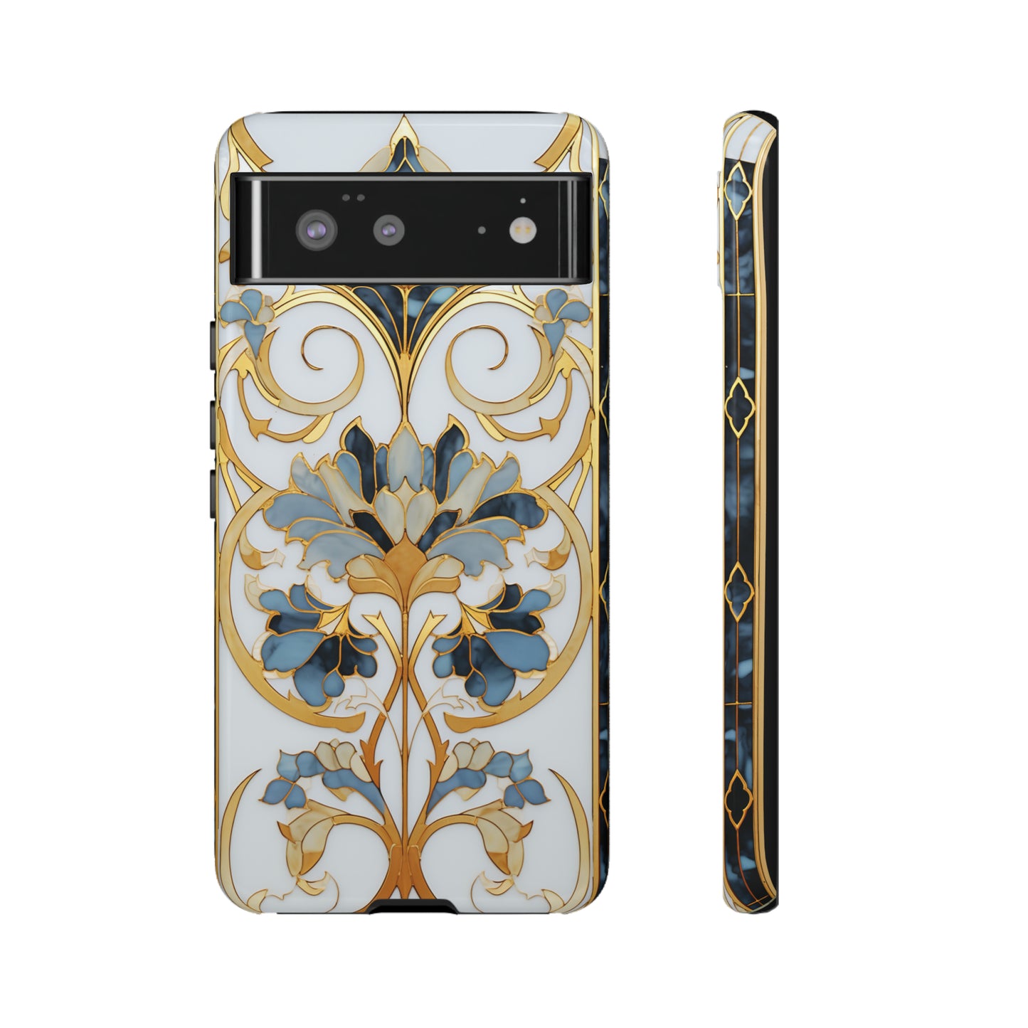 Art Deco Floral Gold