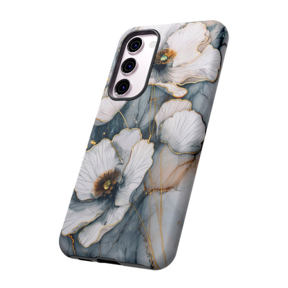 Flowers and Gold Phone Case