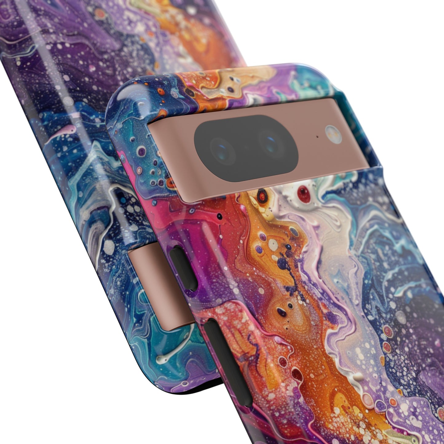 Trippy Psychedelic Color Waves Phone Case