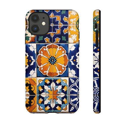 Mexican Tile iPhone Case Colorful Floral Phone Case