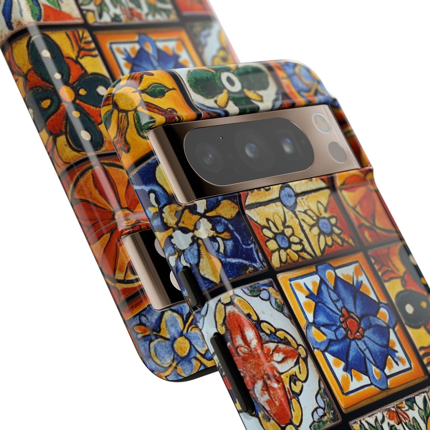 Mexican Vintage Tile Phone Case – Embrace the Vibrant Culture of Mexico, iPhone 15 Case