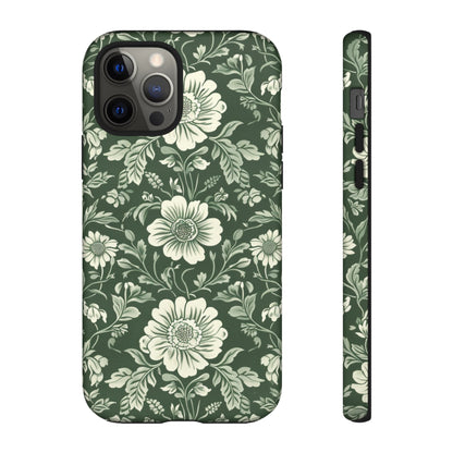 Floral Sage Green Wildflower Phone Case