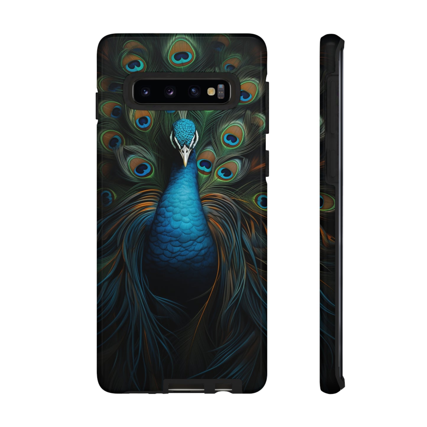 Peacock Feathers iPhone Case - A Timeless Symbol of Elegance for Google Pixel, iPhone, and Samsung Cases