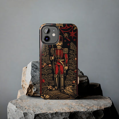 Guardian of Yuletides Past: Vintage Christmas Toy Soldier | Tough iPhone Case