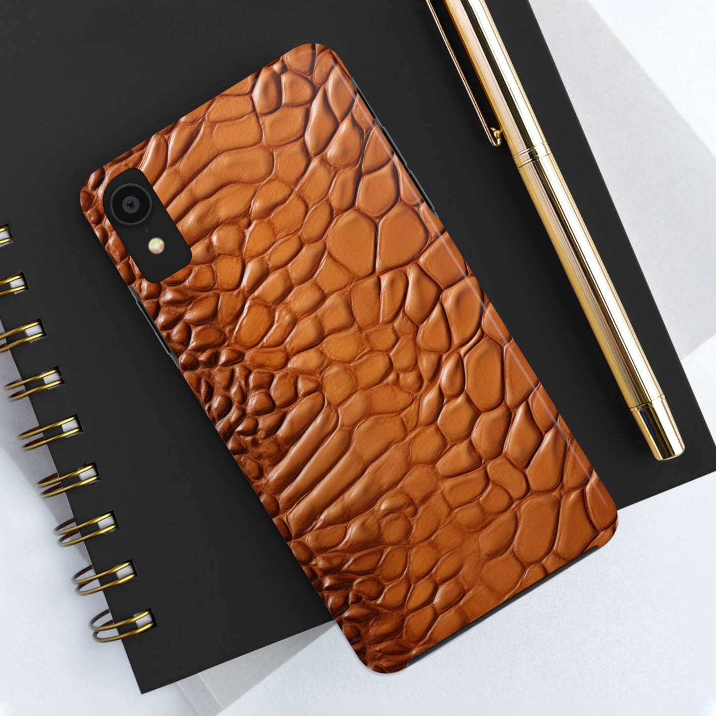 Faux Alligator Skin Textured look and style iPhone Case