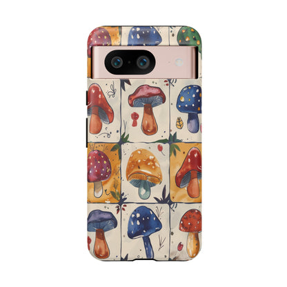 Trippy Magic Mushroom Toadstools Phone Case