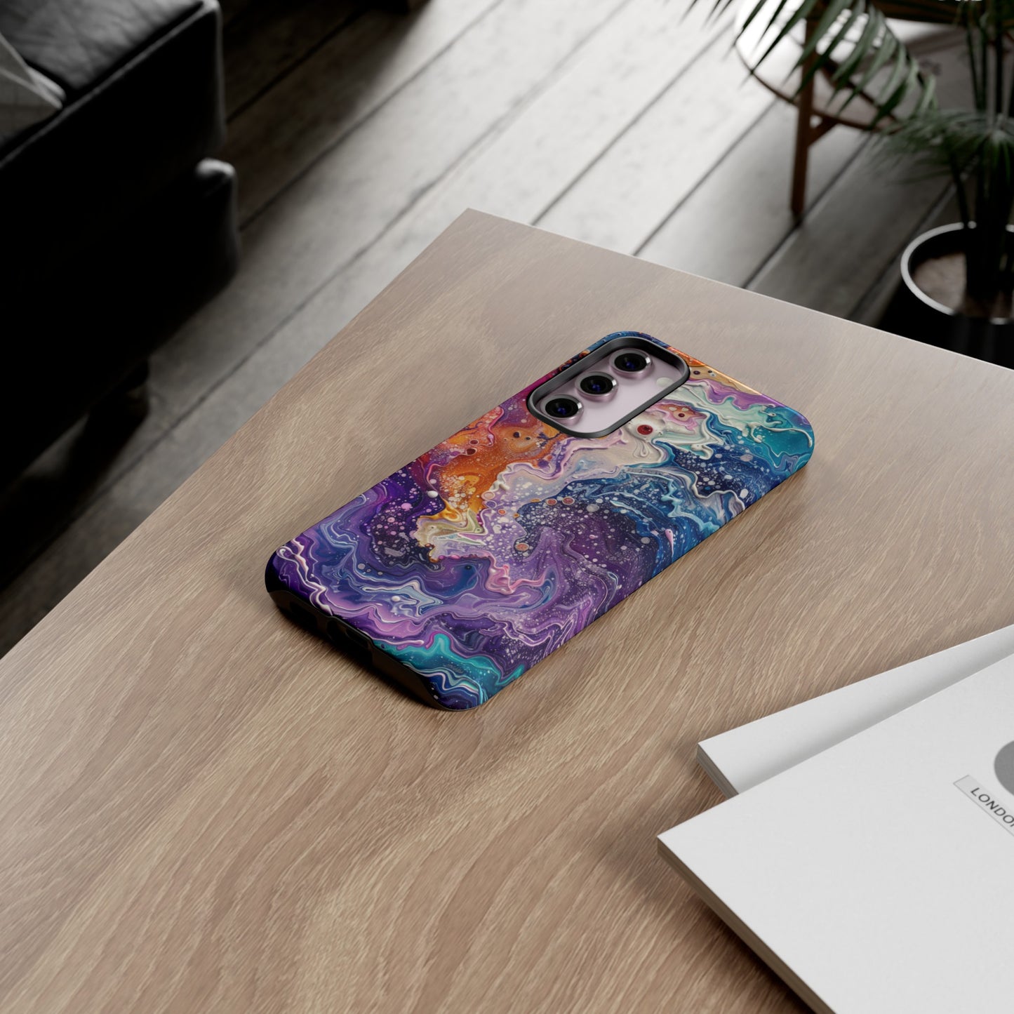 Trippy Psychedelic Color Waves Phone Case