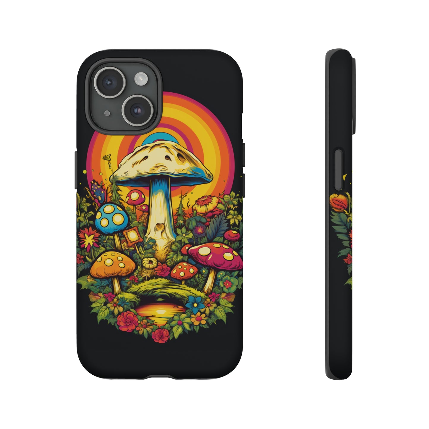 Psychedelic Art Mushroom Phone Case