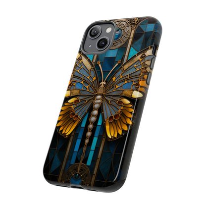 Stained Glass iPhone Butterfly Floral Aesthetic Art Nouveau