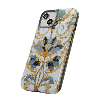 Art Deco Floral Gold