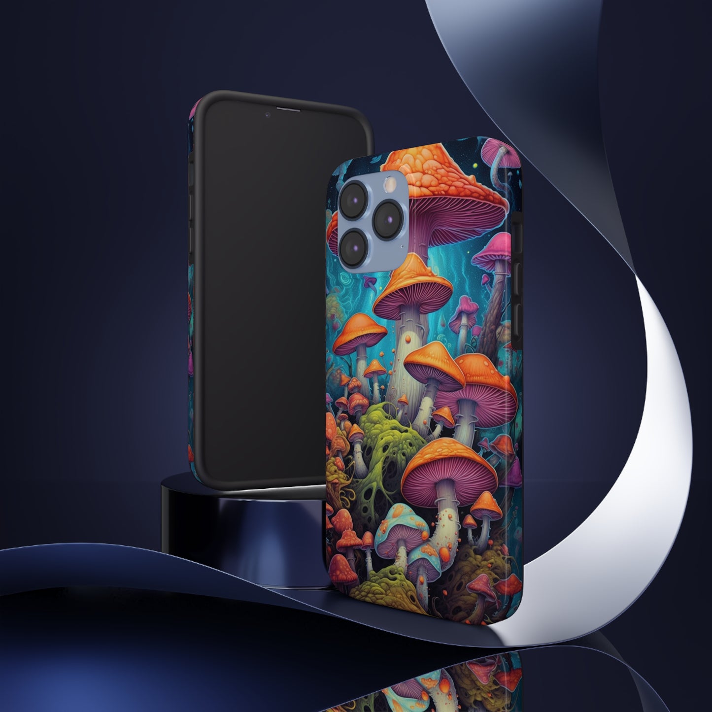 Psychedelic Magic Mushrooms Phone Case for iPhone | Embrace the Enchanting Trippy Vibes with Reliable Protection