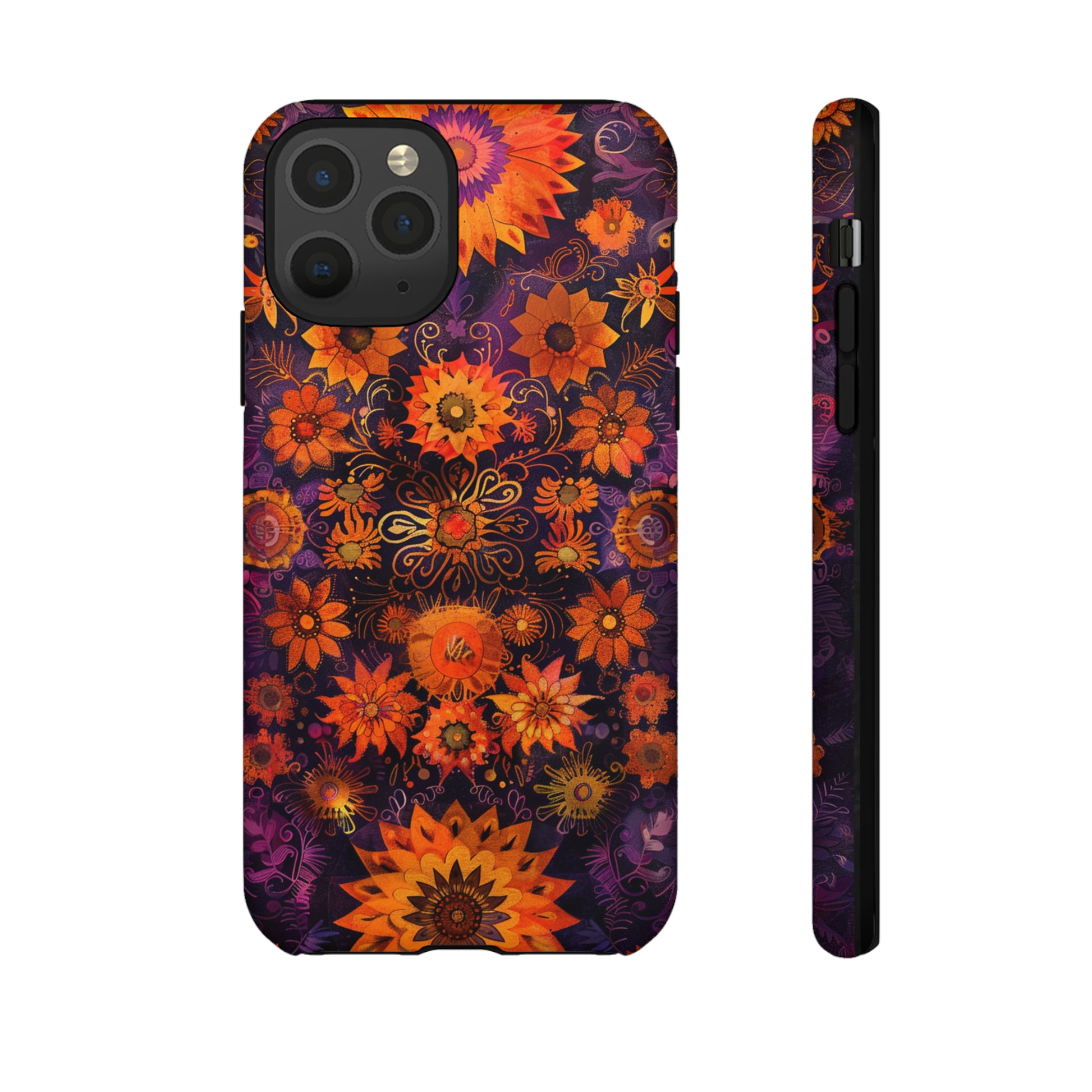 Mosaic Floral Art Phone Case