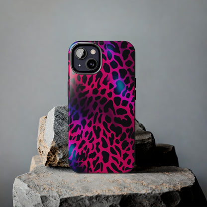 Wild Child: Trippy Leopard Spots Mystique | Dynamic iPhone Case