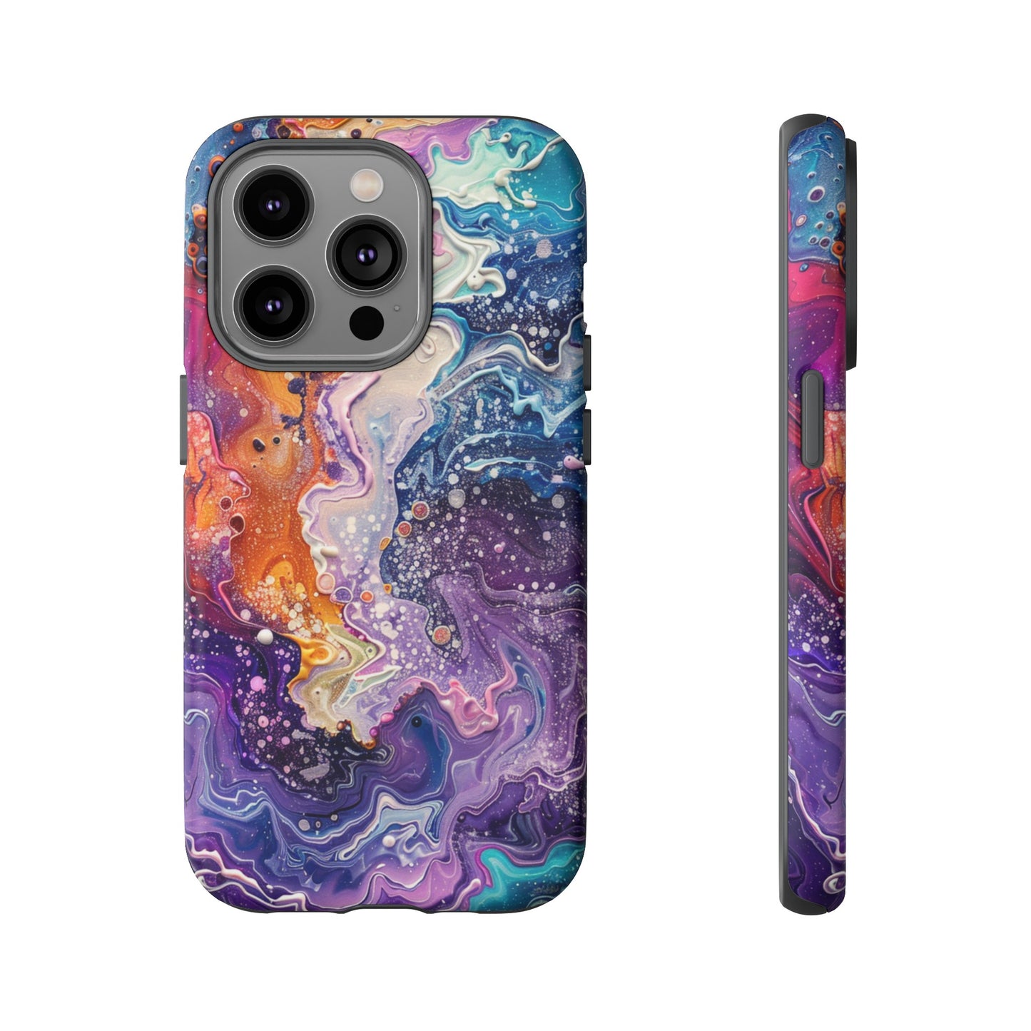 Trippy Psychedelic Color Waves Phone Case