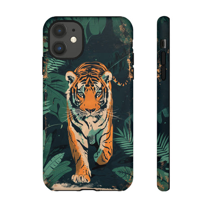 Retro Jungle Tiger Phone Case