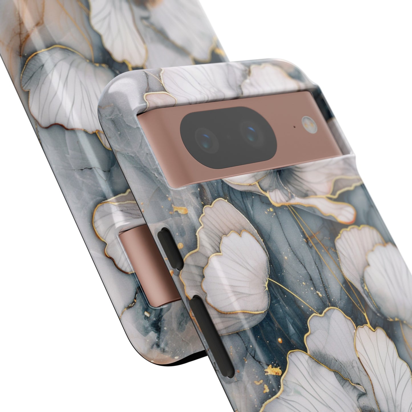 Flowers and Gold Phone Case