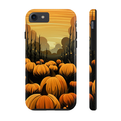 Halloween Fall Pumpkins iPhone Case | Embrace the Spooky Autumn Vibes