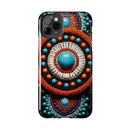 Native American Beadwork iPhone Case | Embrace Traditional Craftsmanship with Artistic Elegance