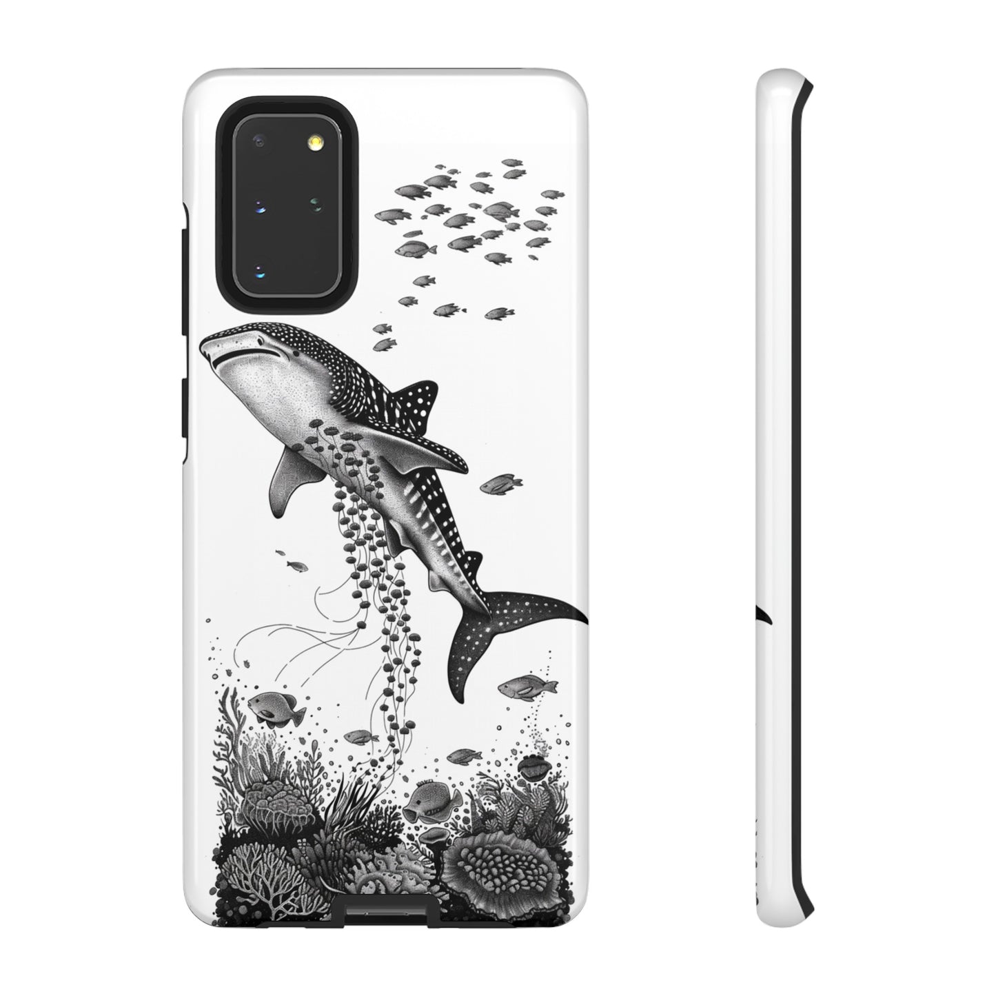 Whale Shark, Turtle, Manta Ray Phone Case