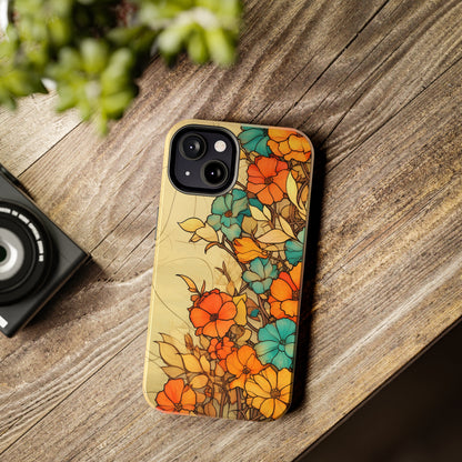 Pretty Vintage Floral iPhone Case | Elegance Meets Nostalgia in Every Detail