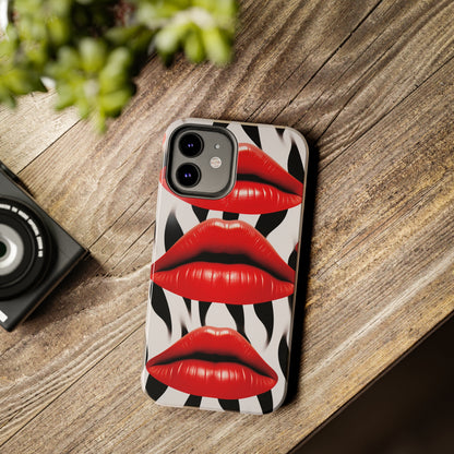 Kiss Lips iPhone Case | Expressive and Playful Design for iPhone 11, 12, 13, 14