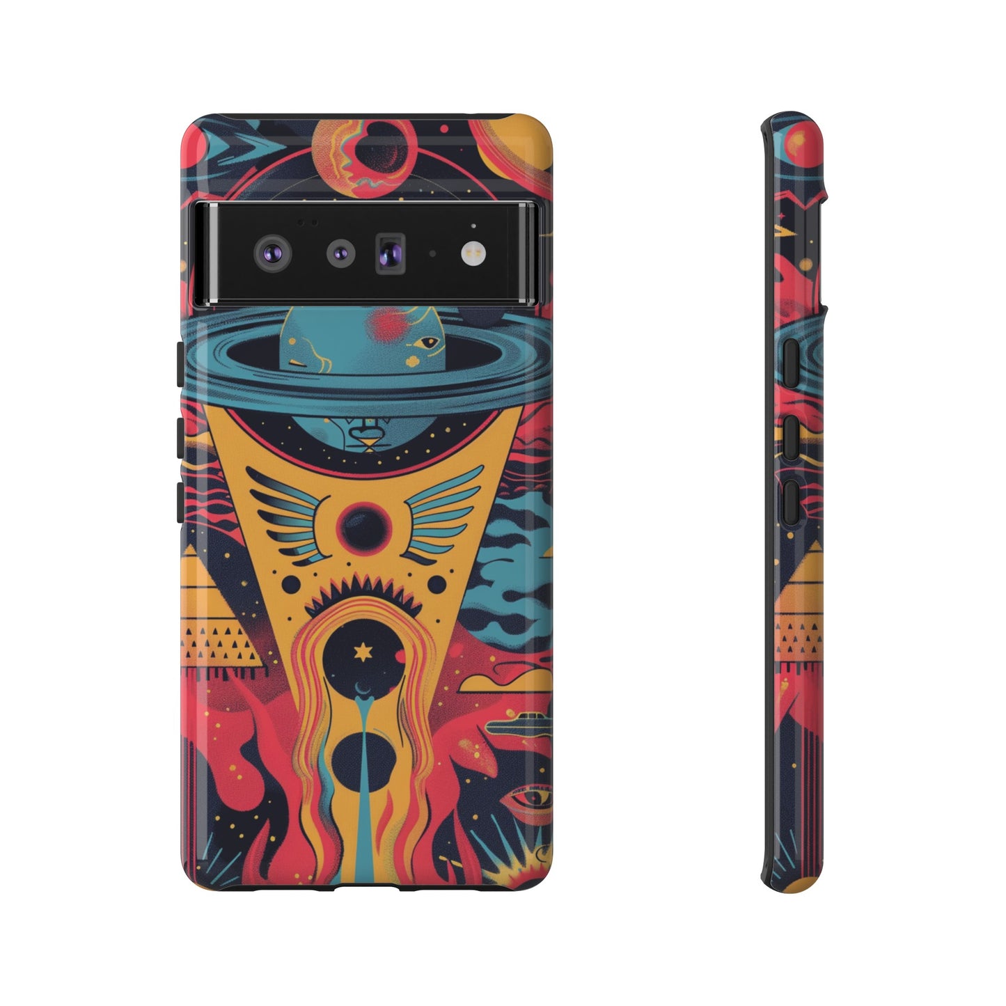 Cosmic Journey Space and Time Phone Case