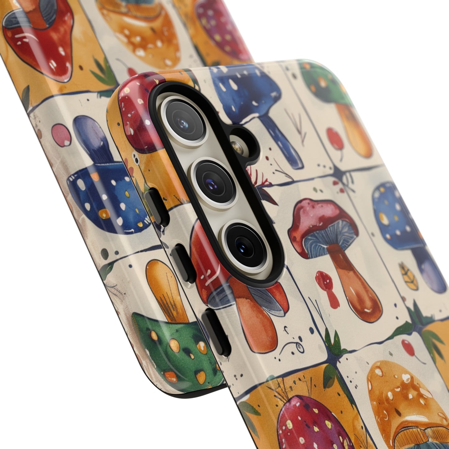 Trippy Magic Mushroom Toadstools Phone Case