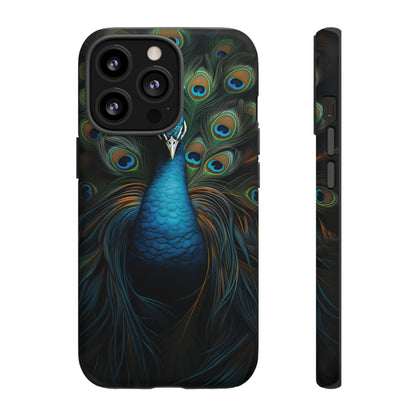 Peacock Feathers iPhone Case - A Timeless Symbol of Elegance for Google Pixel, iPhone, and Samsung Cases