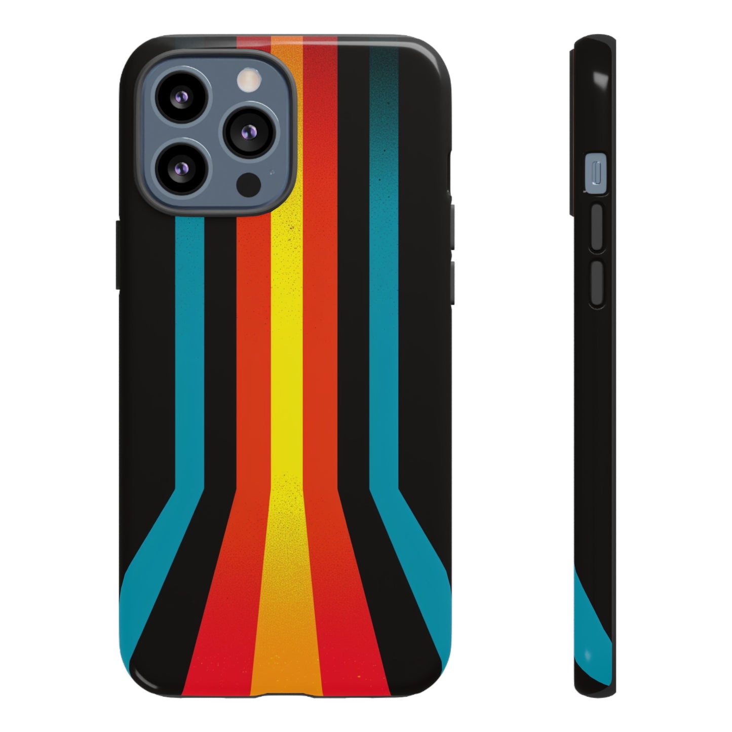 Retro Lines 1980s Flashback Phone Case