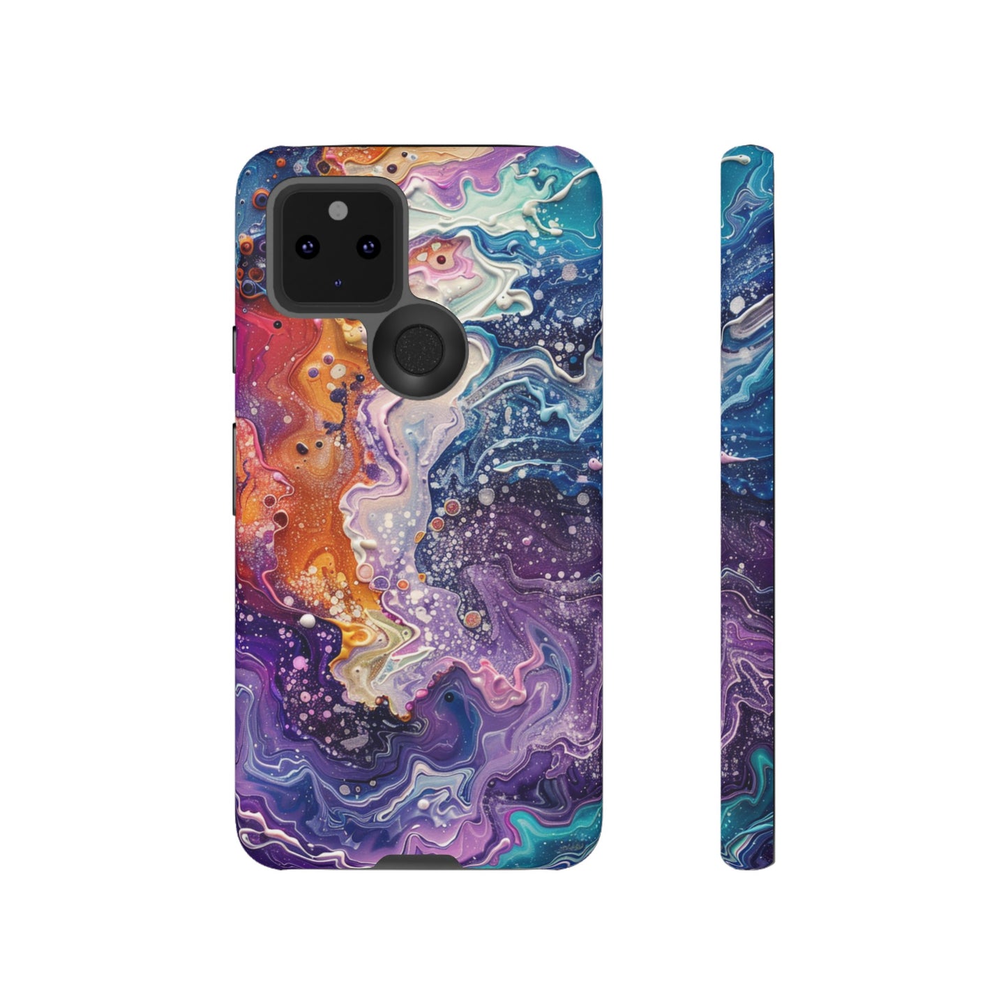 Trippy Psychedelic Color Waves Phone Case