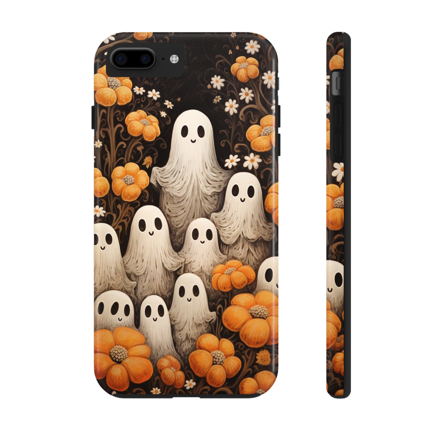 Ghostly Greetings: "Boo Trick or Treat" | Spooky Halloween Spirits iPhone Case