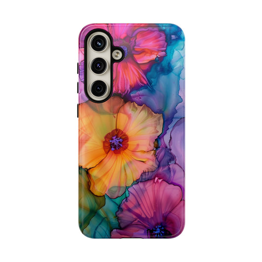 Psychedelic color explosion phone case for iPhone 15 case