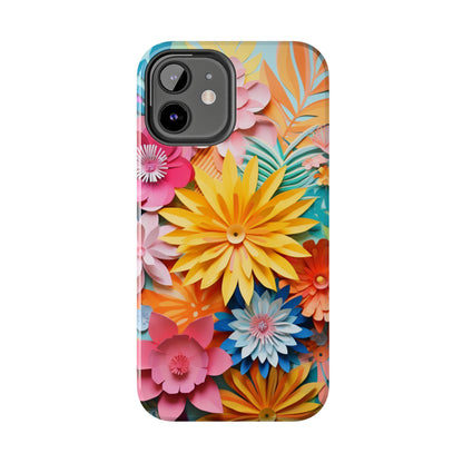 iPhone 12 Pro Max Artistry: Paper Floral Design – Crafted Elegance for iPhone 13 Pro and iPhone XR Enthusiasts