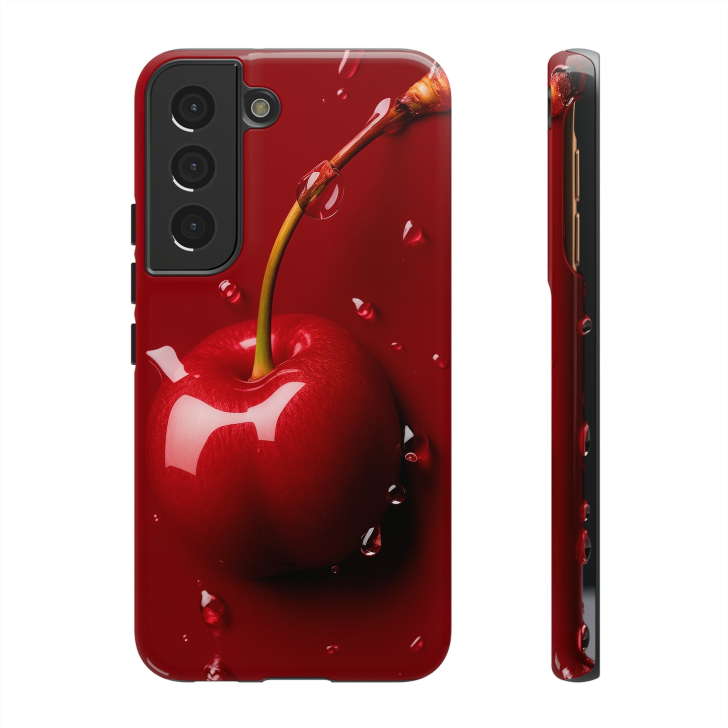 Unique Cherry Bomb Design Phone Case