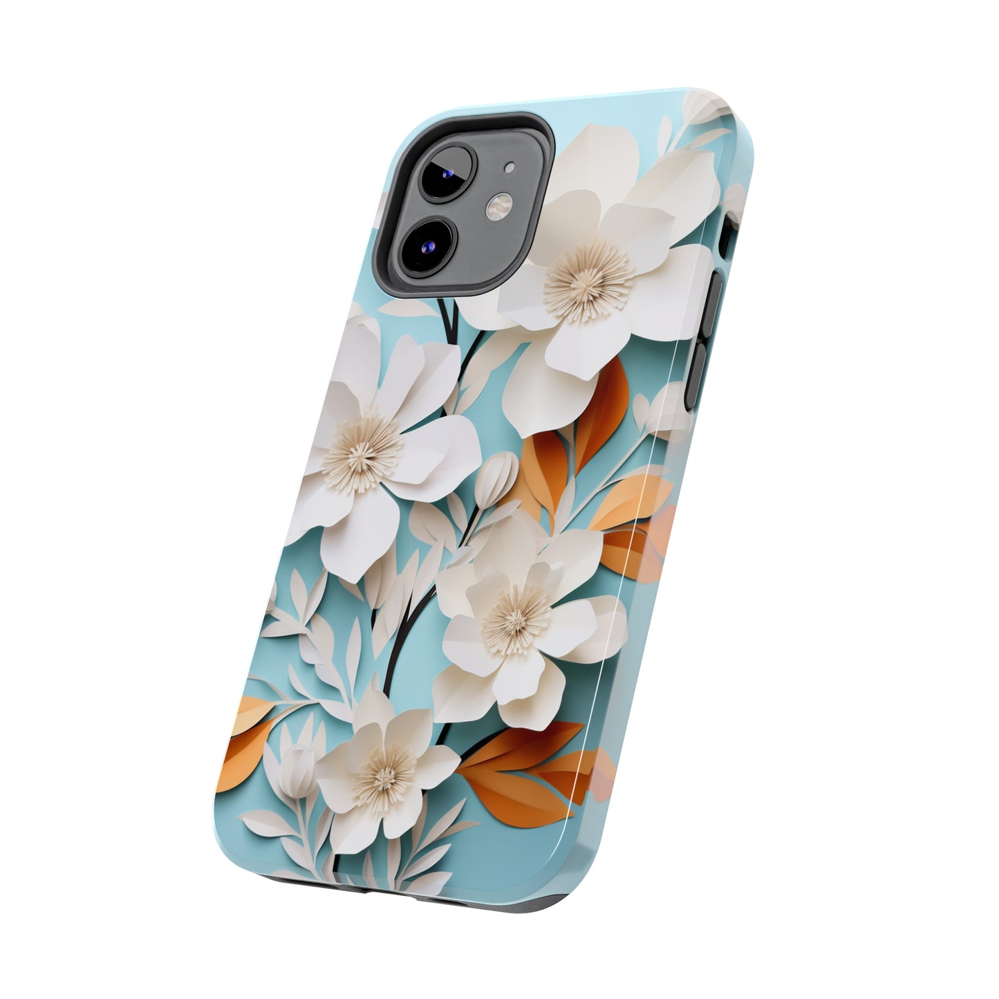 Paper Floral iPhone Case | Delicate Elegance and Nature-Inspired Beauty