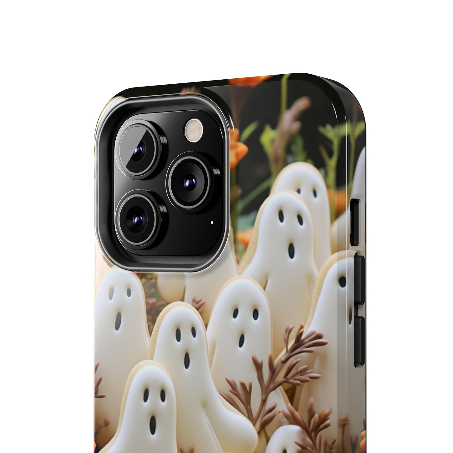 Sweet Spook: Cute Halloween Cookie Ghost | Adorable & Festive Accessory for iPhone Models 11 through 14 Pro Max