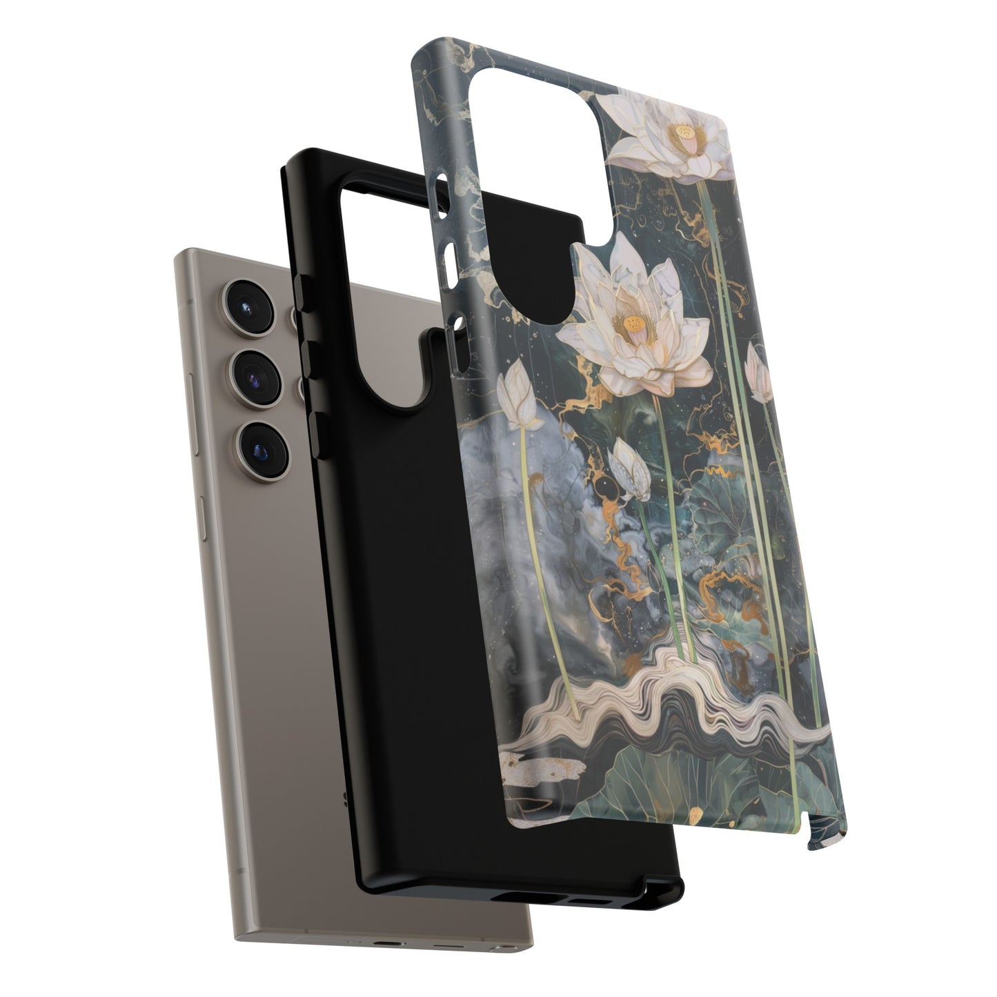 Lotus Floral Zen Art Phone Case