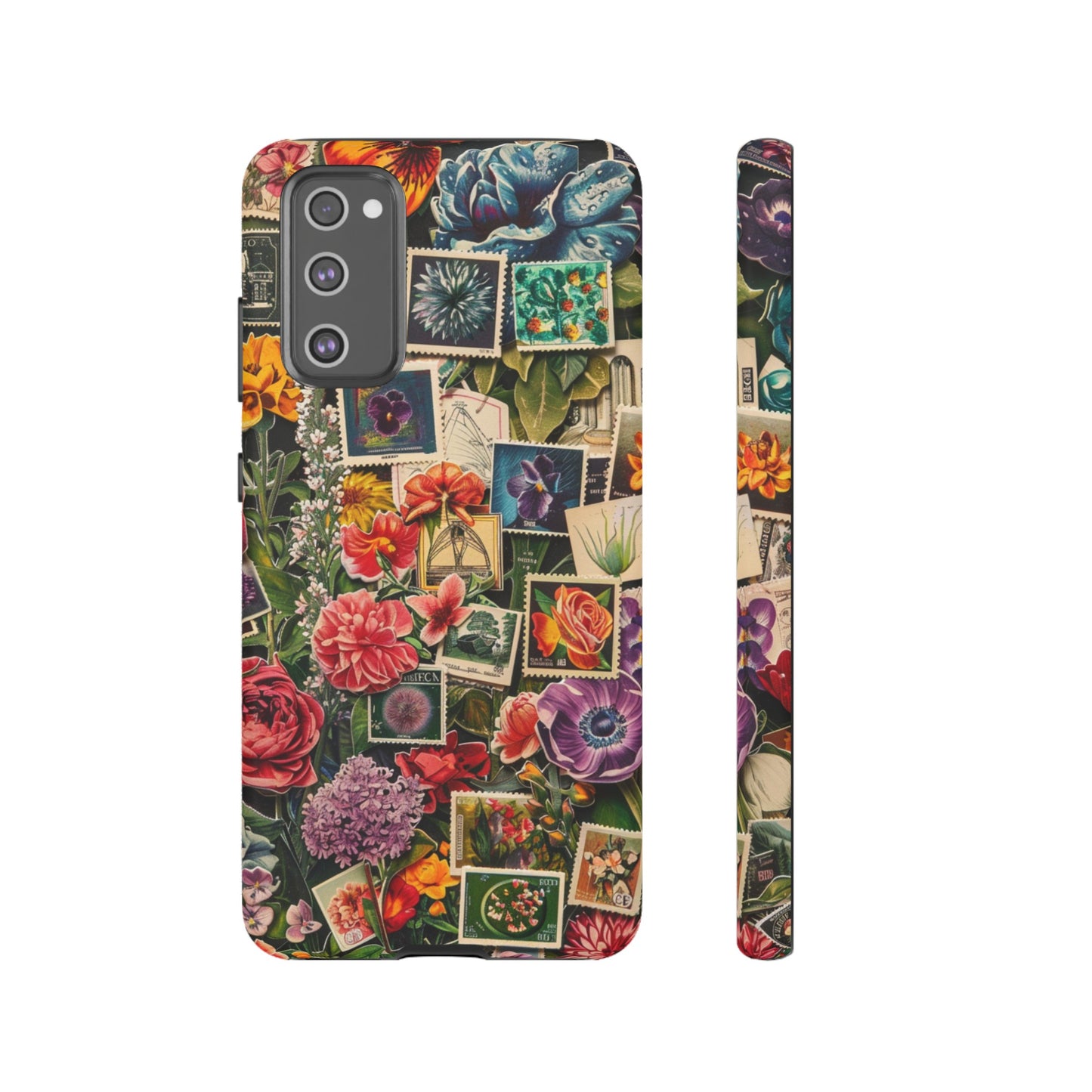 Vintage Floral Stamps Phone Case