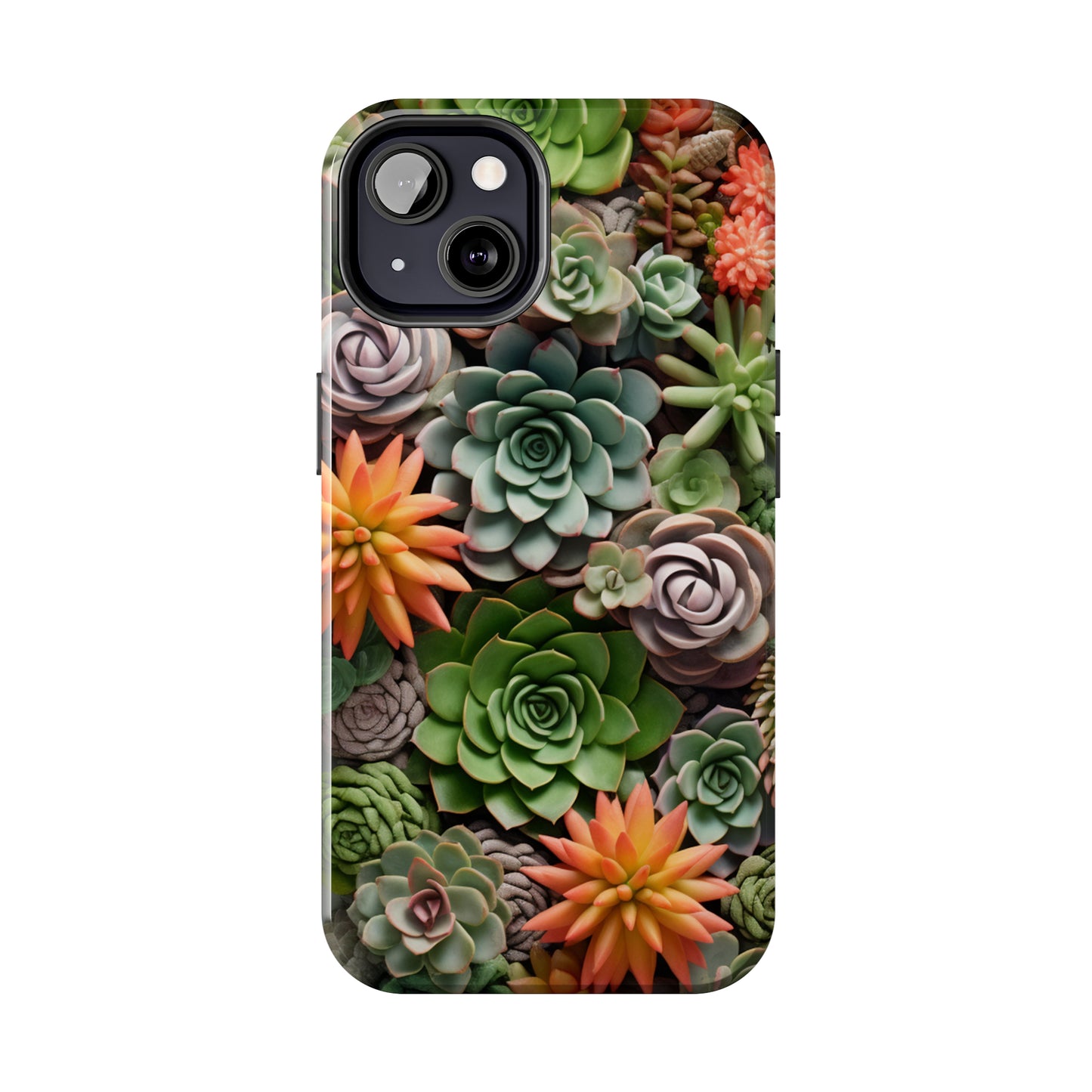 Succulent Desert Cactus Floral iPhone Case | Embrace the Beauty of Arid Elegance