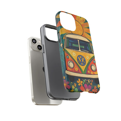 Vintage VW Hippie Van Phone Case