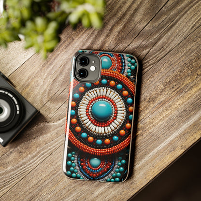 Native American Beadwork iPhone Case | Embrace Traditional Craftsmanship with Artistic Elegance